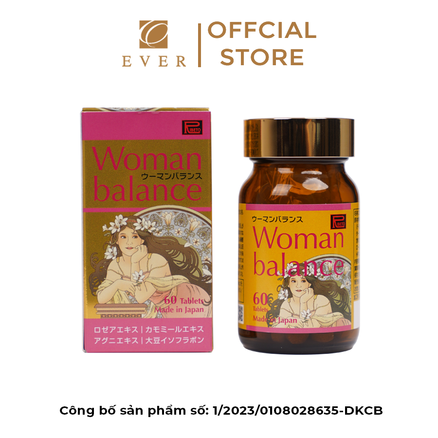 WOMAN BALANCE (60 viên) – Giúp duy trì cân bằng Nội tiết tố nữ.