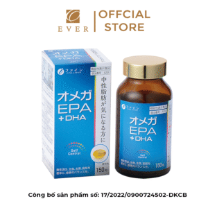 Omega EPA, DHA - Giúp giảm mức độ chất béo trung tính trong máu, hỗ trợ giảm mỡ máu