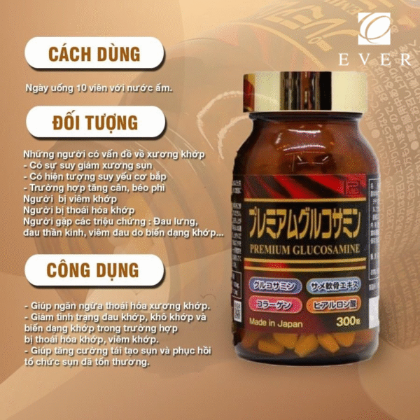 PREMIUM GLUCOSAMINE - Tăng cường sức khỏe Xương khớp - Ảnh 6