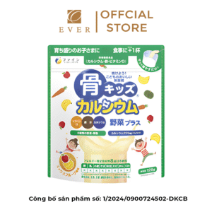 Canxi Kids Xương Rau & Trái Cây - Bột canxi cá tuyết vị rau củ bổ sung canxi phát triển chiều cao