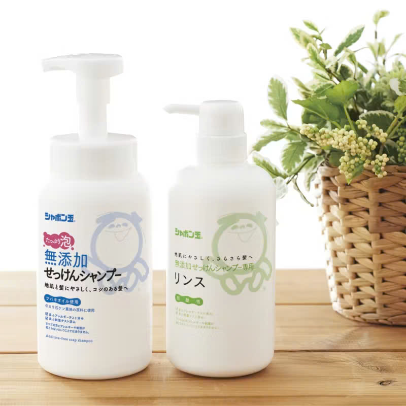 Dầu Gội Không Chứa Chất Phụ Gia Shabondama Dạng Bọt 520mL - Ảnh 4