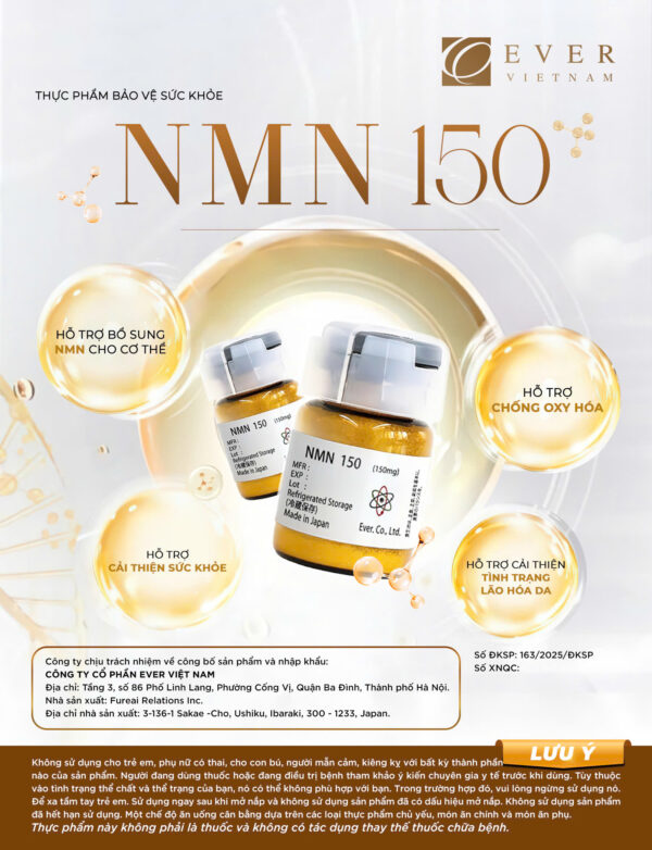 Thực Phẩm Bảo Vệ Sức Khỏe NMN 150 - Ảnh 2